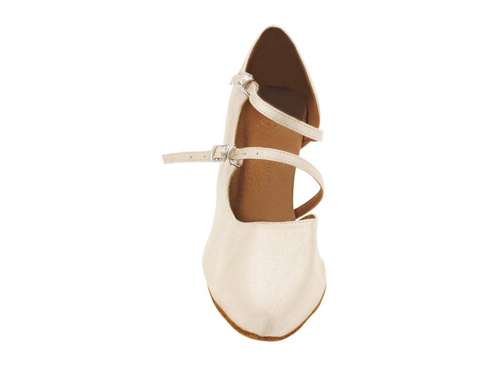 PP201 140 Flesh Satin with 3" Heel (YQG) in the photo