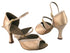 PP207 1_BD6 Flesh Satin_BC1 Light Tan Light Leather Trim with 3" heel in the photo
