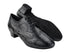 PP302 233 Black Croc with Men 1.5" Latin Heel in the photo