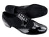 PP301 BB2 Black Patent_L_BA57 Black Nubuck with 1" Standard heel in the photo