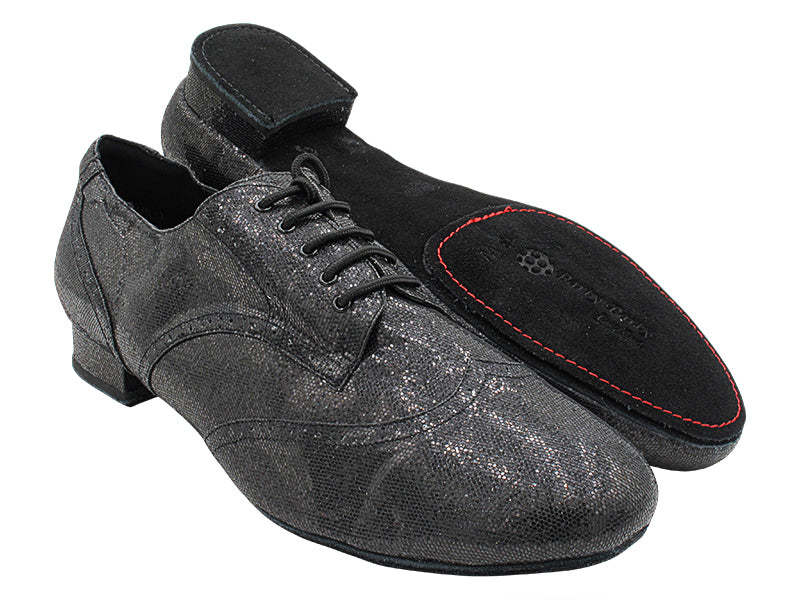 PP301DB 58 Black Scale with Men 1&quot; Standard Heel in the photo