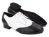 PP301DB Black Leather & White Leather with 1" Standard Heel in the photo