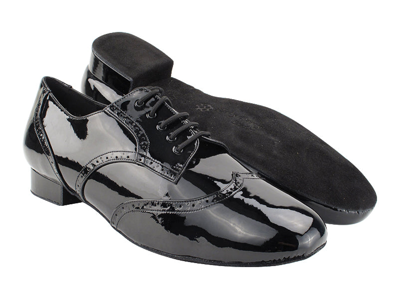 PP301 Black Patent with Men 1" Standard Heel (2002) in the photo
