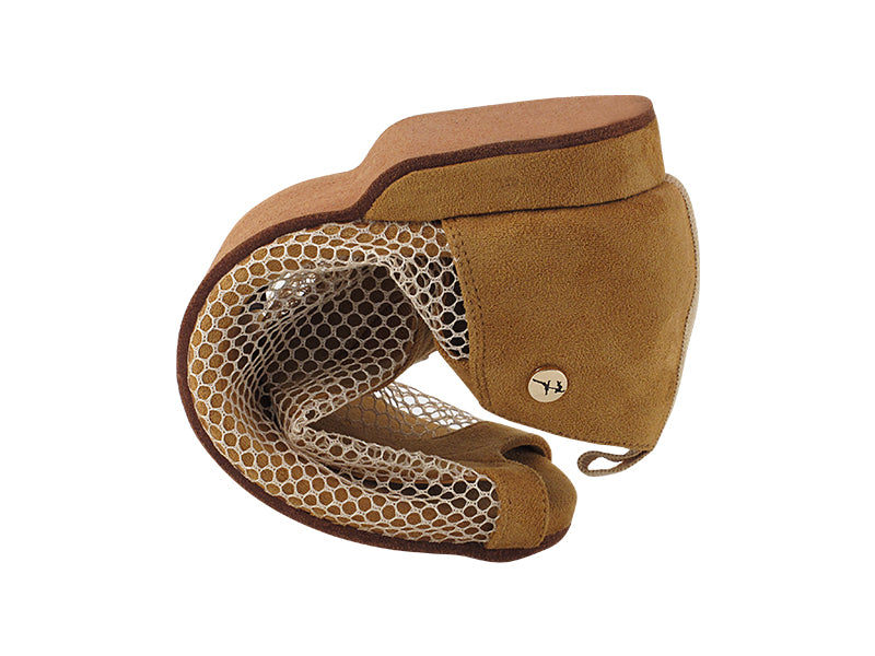 ProComfort30 Brown Oxford Nubuck &amp; Brown Mesh with flat EVA heel in the photo