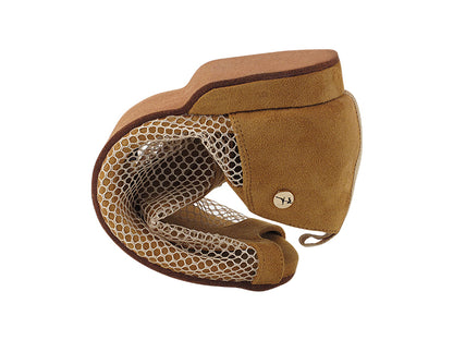 ProComfort30 Brown Oxford Nubuck &amp; Brown Mesh with flat EVA heel in the photo