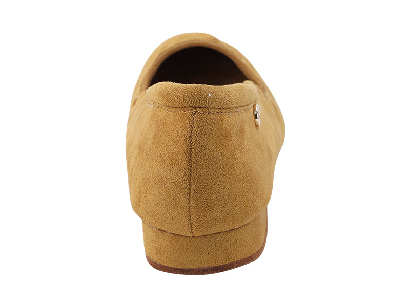 Procomfort20 Brown Oxford Nubuck with flat EVA heel in the photo