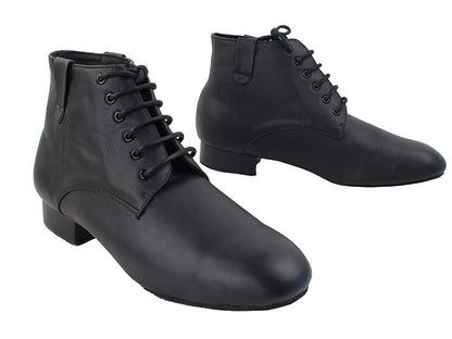 RCCL9001NZ Black Leather (non-zipper version) with 1" heel in the photo