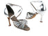 S1001 BF27 Black Scale_Silver Leather with 3.5" heel in the photo