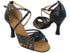 S1001 Black PU_147 Black Silver Sparkle_S
