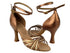 S1001 Gold Scale & Dark Tan Gold with 3" Flare heel in the photo