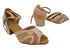 S1005CC 211 Tan Satin with 1.6" Heel (NJ) in the photo