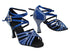 S1006CC 114 Dark Blue Satin with 3" Heel (YQG) in the photo