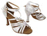 S1006CC 303 White Satin with (YQG) 3 inch Heel in the photo