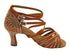 S1006CCMixTwoEmerald Copper Tan Satin with 2.5" Spool Heel (PG) in the photo