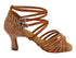 S1006CCMixTwoTri Copper Tan Satin with 2.5" Spool Heel (PG) in the photo