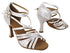 S1006CC White Satin with 3" Heel (YQG) in the photo