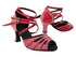 S1007CC Dark Red Satin with 2.5" Spool Heel (PG) in the photo