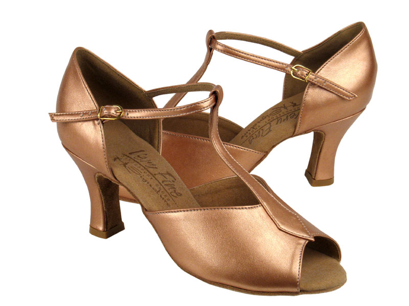 S2802 Copper Nude Leather with 2.5&quot; heel in the photo 