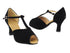 S2802 Black Nubuck Leather with 2.5" Heel in the photo