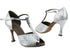 S2804 BF28 Silver Scale_B_BA32 Silver Leather Trim_H with 3.5" heel in the photo