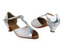 S2804 Silver Scale_Silver Leather with 1.2" Cuban Heel in the photo