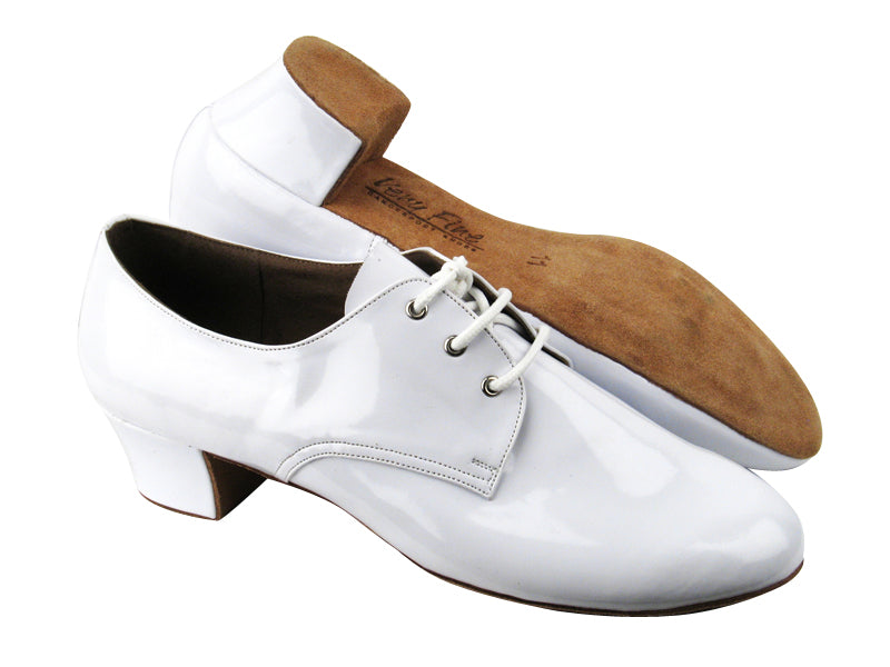 C916103 White Patent with 1.6&quot; Heel in the photo
