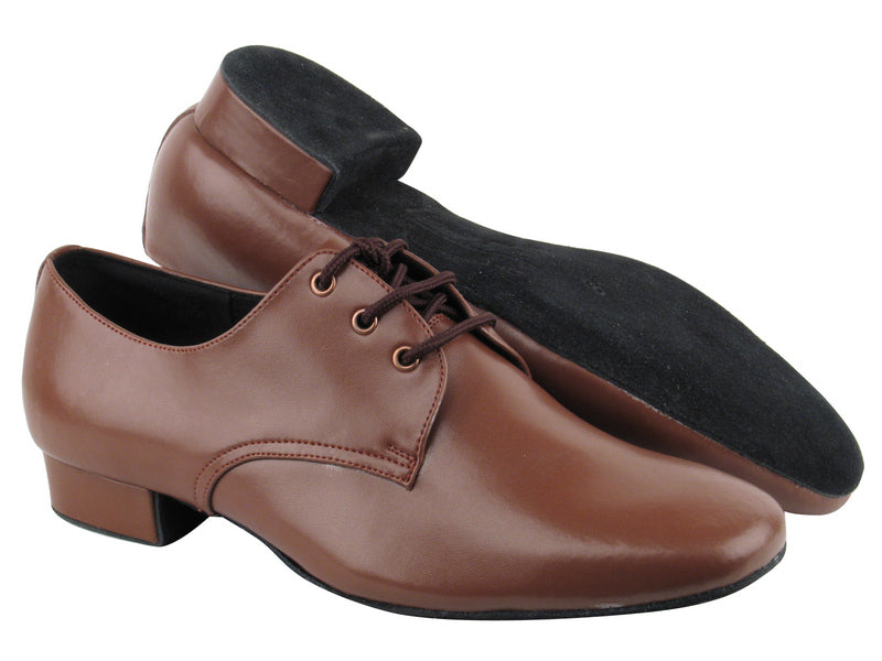 C916103 Dark Tan Leather with 1&quot; Standard heel in the photo