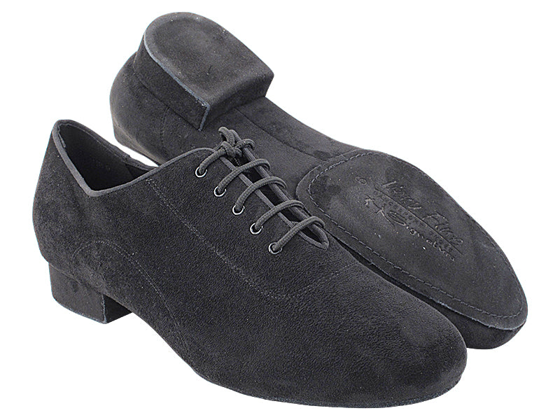 S309 Split Sole Black Oxford Nubuck with 1&quot; heel in the photo