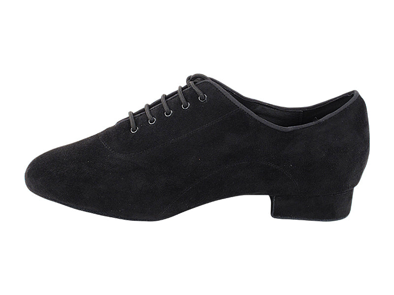 S309 Split Sole Black Oxford Nubuck with 1&quot; heel in the photo