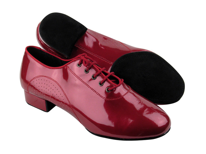 S309 Split Sole Red Patent with 1&quot; Heel in the photo