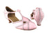 S3801 BE9 Pink Calfskin with enhanced rhinestone design  