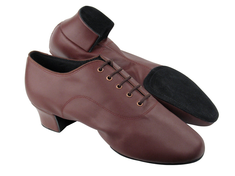 S417 BE16 Coffee Leather with 1.5&quot; heel in the photo