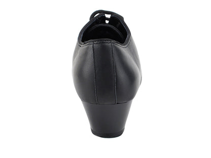 S417 Black Leather with 2" heel in the photo
