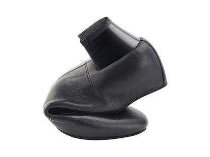 S417 Black Leather with 2" heel in the photo