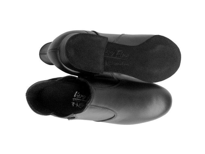 S804 Black Leather with 1" heel in the photo