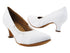 S9107 White Leather with 2" Slim Heel (MTXZ) in the photo