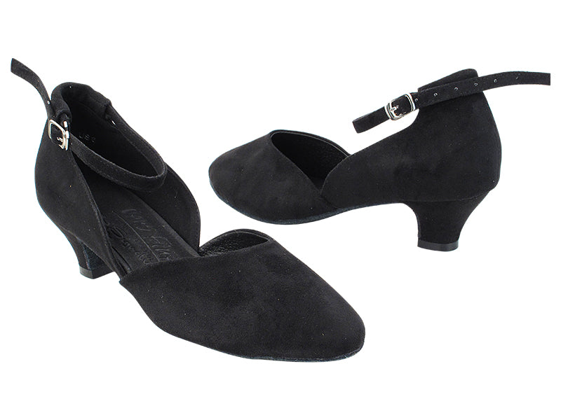 S9129 Black Nubuck with 1.2&quot; Cuban Heel (5028) in the photo