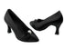 S9169 Black Satin with 2.75" heel in the photo