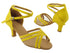 S9204 248 Yellow Velvet_Flesh Mesh with 2.5" Heel (2040) in the photo