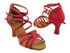 S9206 139 Dark Red Satin with 2.5" Spool Heel (PG) in the photo