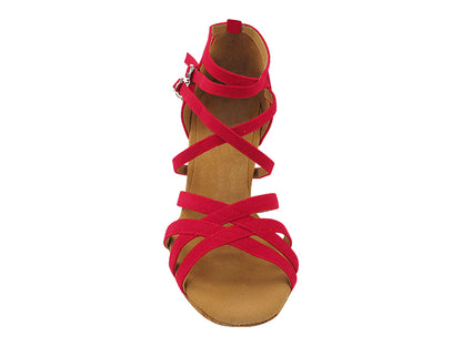 S9206 251 Red Velvet with 2.5&quot; Spool Heel (PG) in the photo