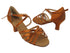 S9216 Copper Tan Satin_2 inch slim cuban Heel