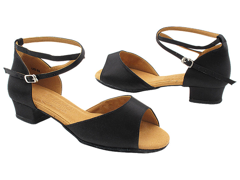 S9220DB Black Satin with 1&quot; Heel (8881) in the photo