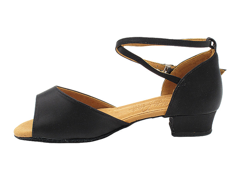 S9220DB Black Satin with 1&quot; Heel (8881) in the photo