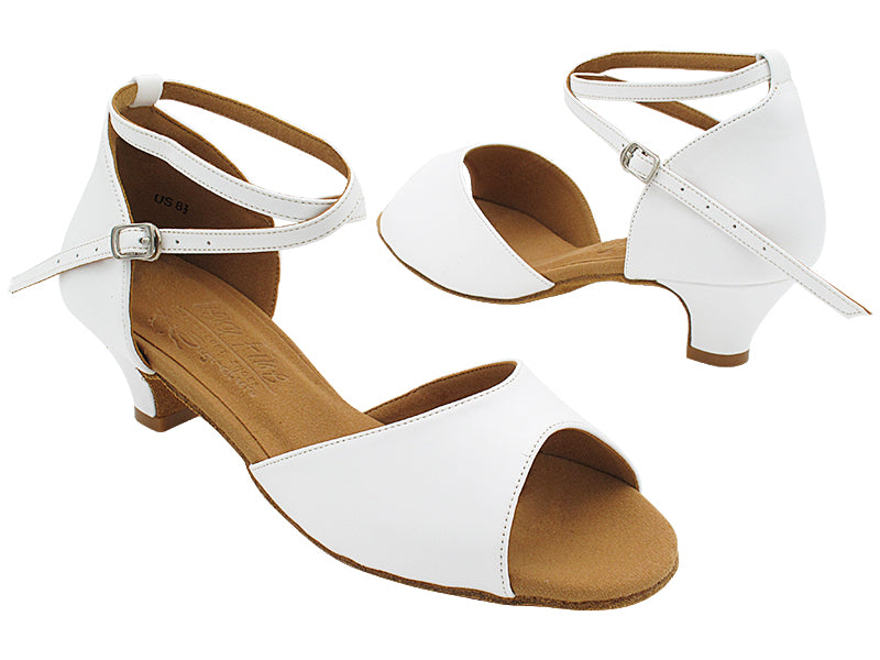 S9220 White Leather with 1.2&quot; Cuban Heel (CI) in the photo