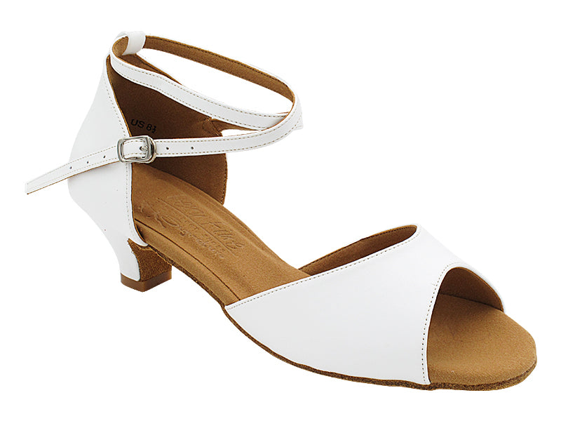 S9220 White Leather with 1.2&quot; Cuban Heel (CI) in the photo