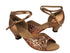 S9220 Dark Tan Sparkle & Dark Tan Gold with 1.2" cuban heel in the photo