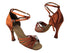 S92311 BD8 Dark Tan Satin with 3.5" heel in the photo