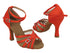 S92327 Red Satin_Flesh Mesh with 3" Heel (YQG) in the photo