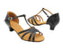 S9235 Black Leather with 1.2" cuban heel in the photo